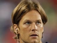 Tom Braddy Middle Parted Long Hair